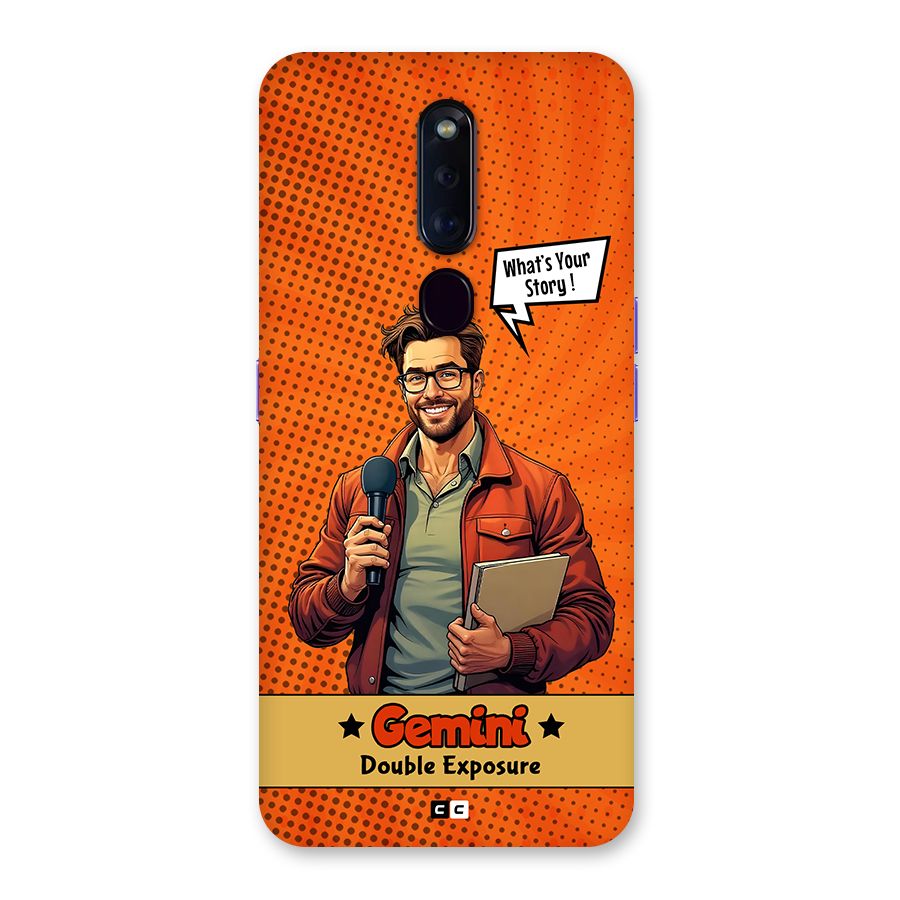Gemini Explorer Back Case for Oppo F11 Pro