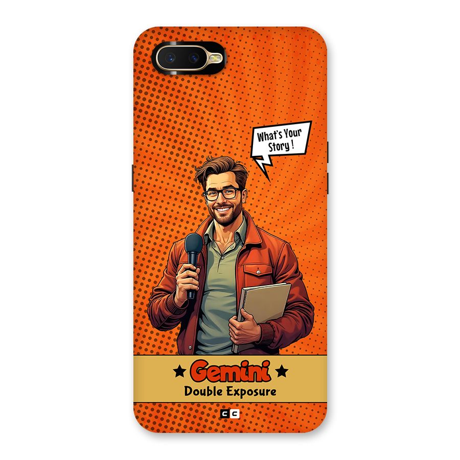 Gemini Explorer Back Case for Oppo K1