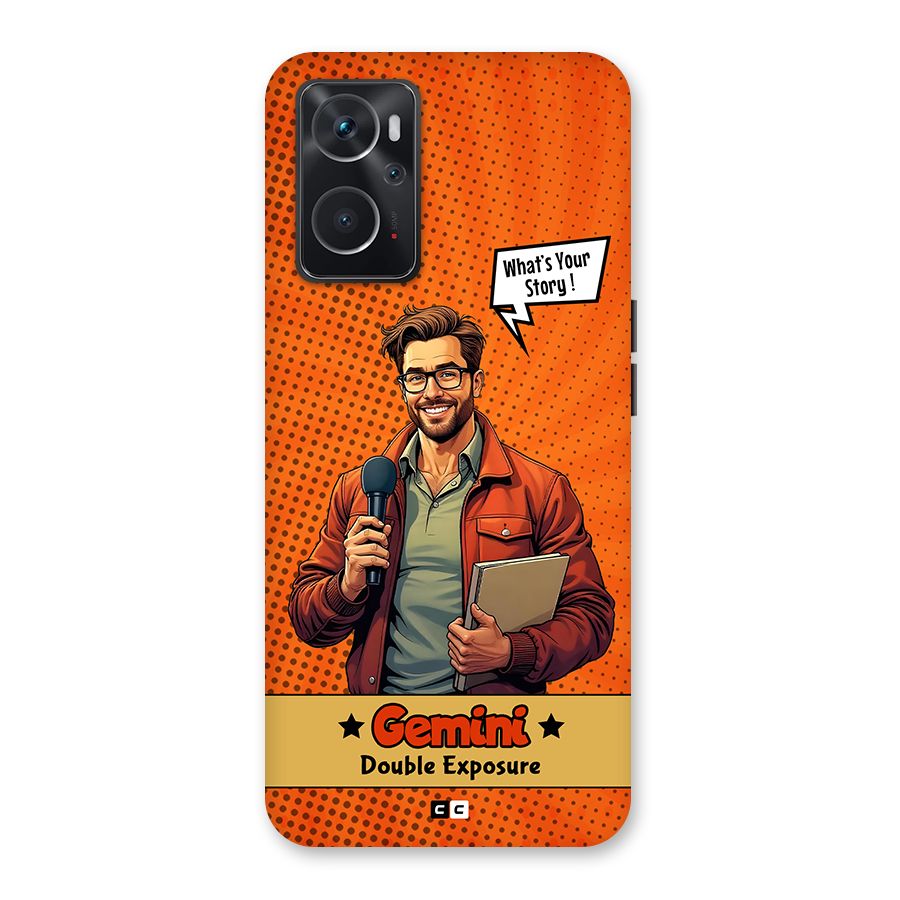 Gemini Explorer Back Case for Oppo K10 4G