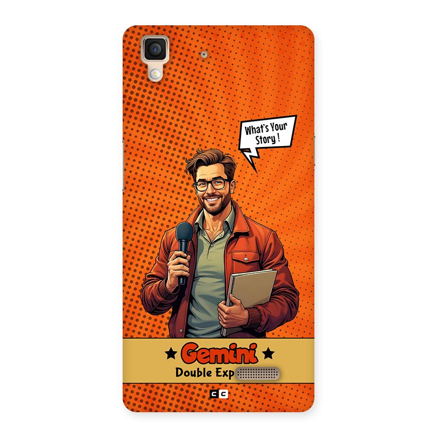 Gemini Explorer Back Case for Oppo R7