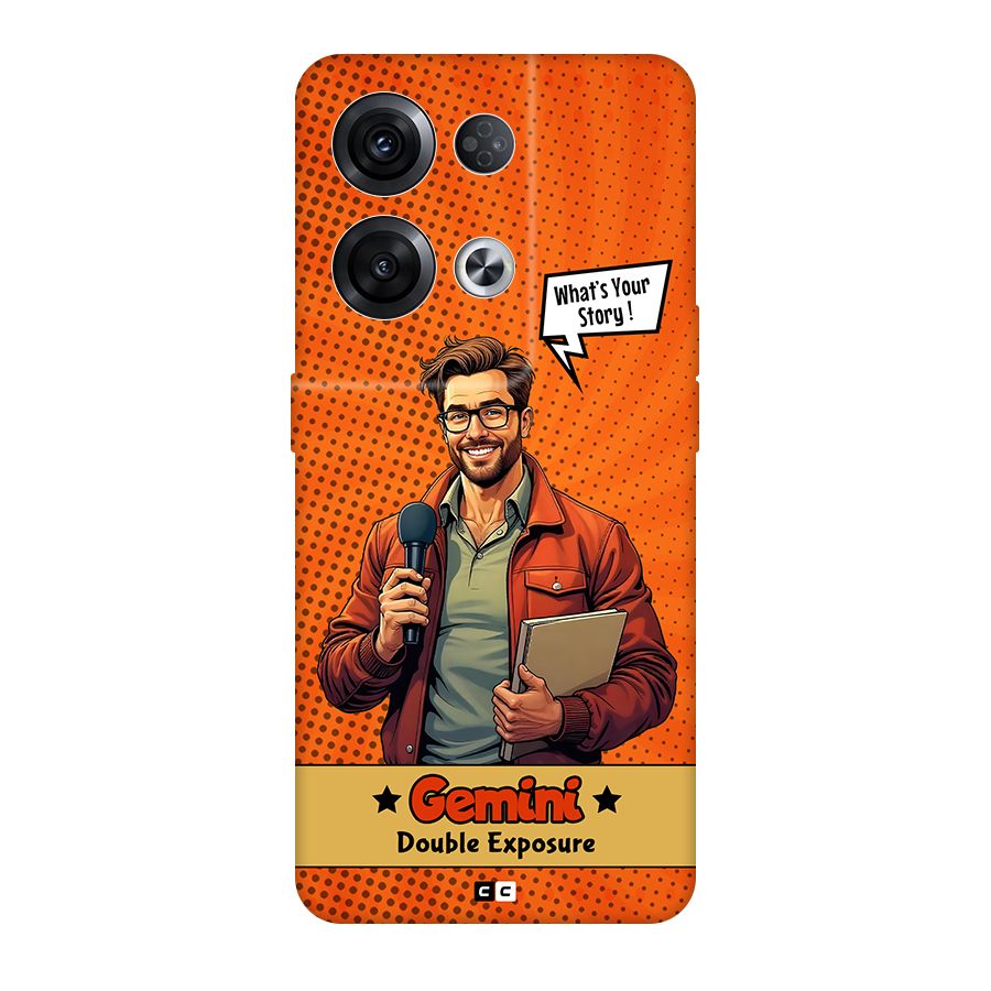 Gemini Explorer Back Case for Oppo Reno8 Pro 5G