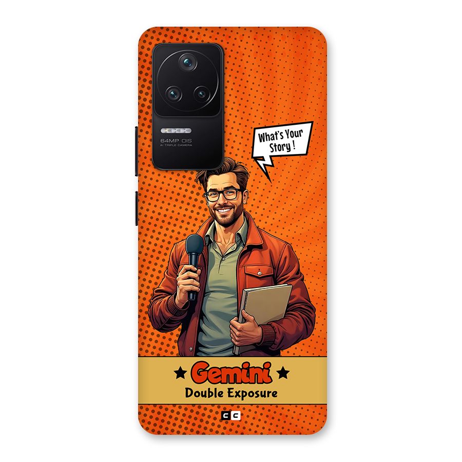 Gemini Explorer Back Case for Poco F4 5G