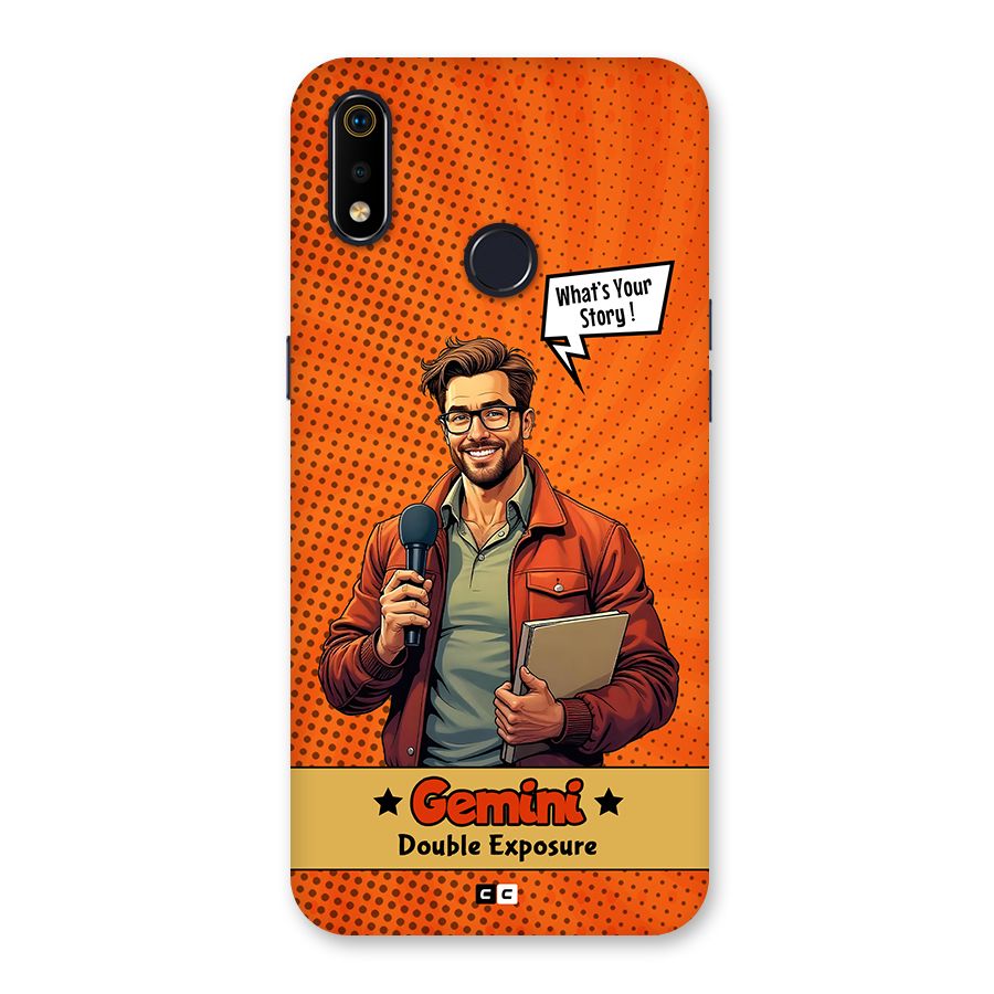 Gemini Explorer Back Case for Realme 3i