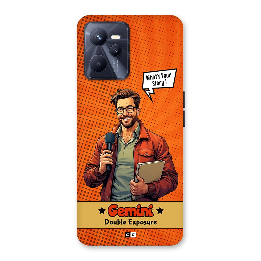 Gemini Explorer Back Case for Realme C35