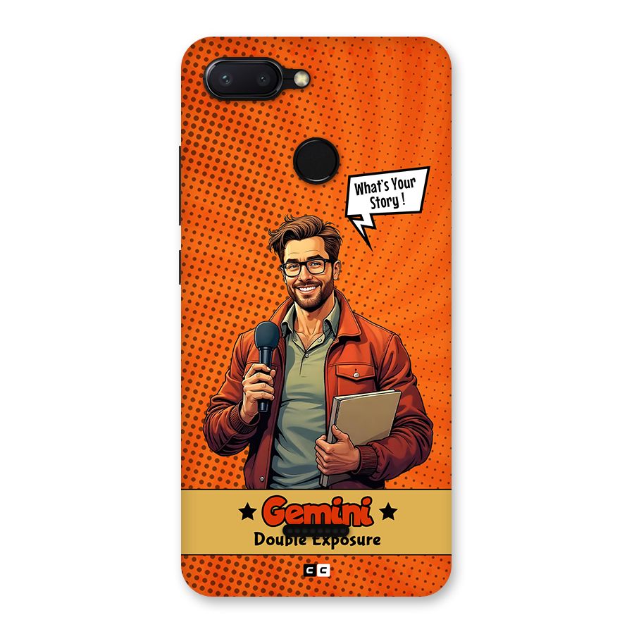 Gemini Explorer Back Case for Redmi 6