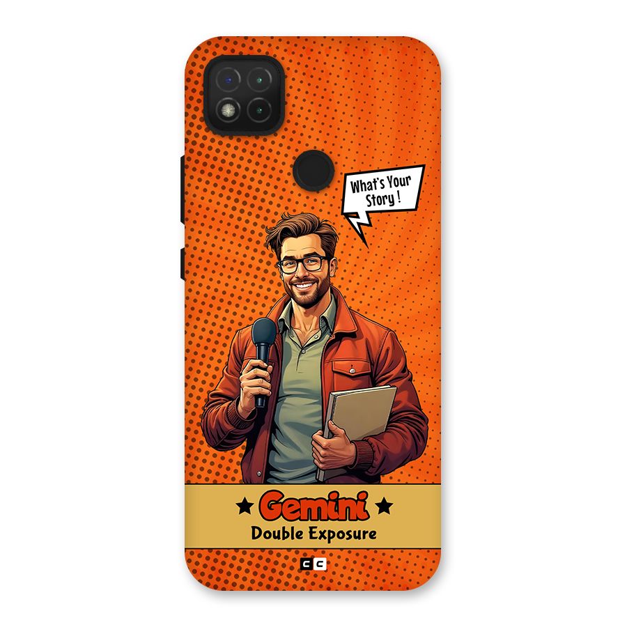 Gemini Explorer Back Case for Redmi 9 Activ