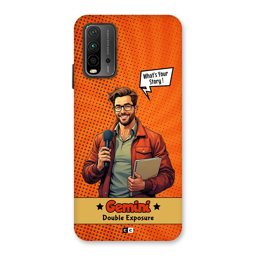 Gemini Explorer Back Case for Redmi 9 Power