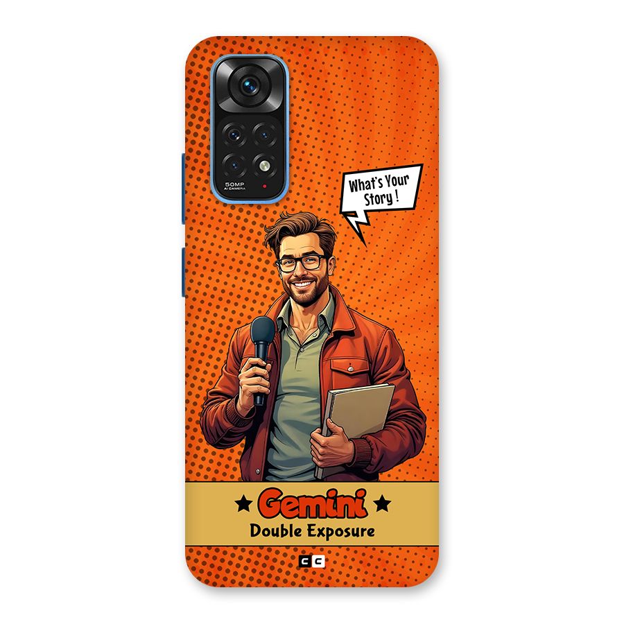 Gemini Explorer Back Case for Redmi Note 11