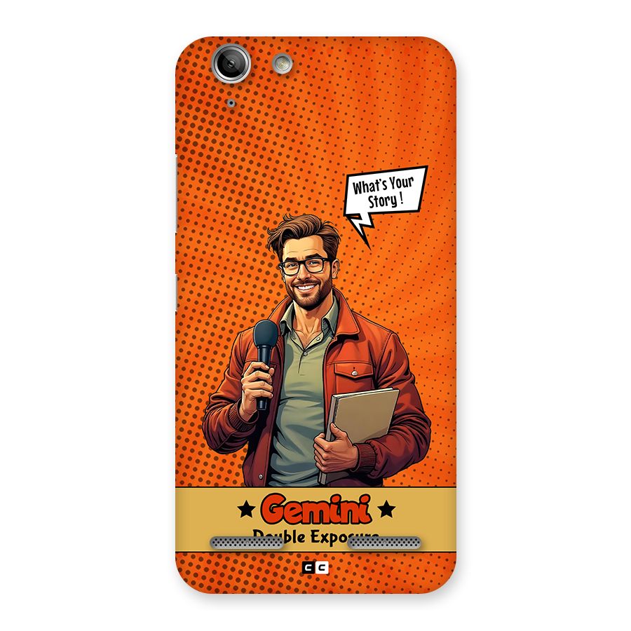 Gemini Explorer Back Case for Vibe K5 Plus