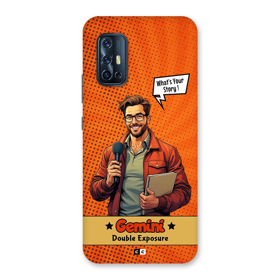 Gemini Explorer Back Case for Vivo V17