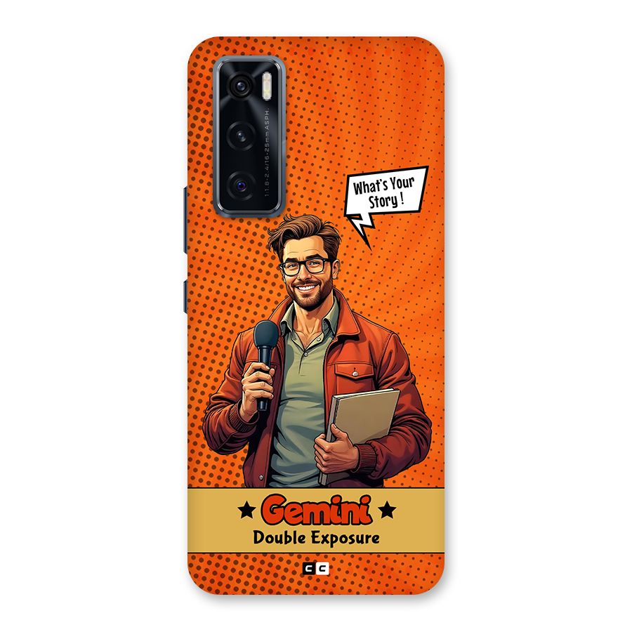 Gemini Explorer Back Case for Vivo V20 SE