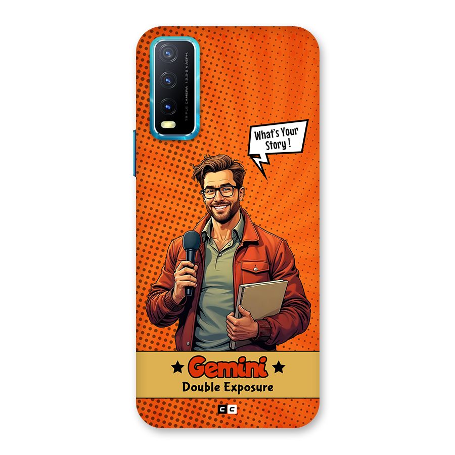 Gemini Explorer Back Case for Vivo Y20