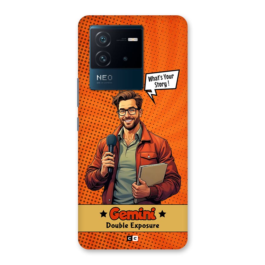 Gemini Explorer Back Case for Vivo iQOO Neo 6 5G