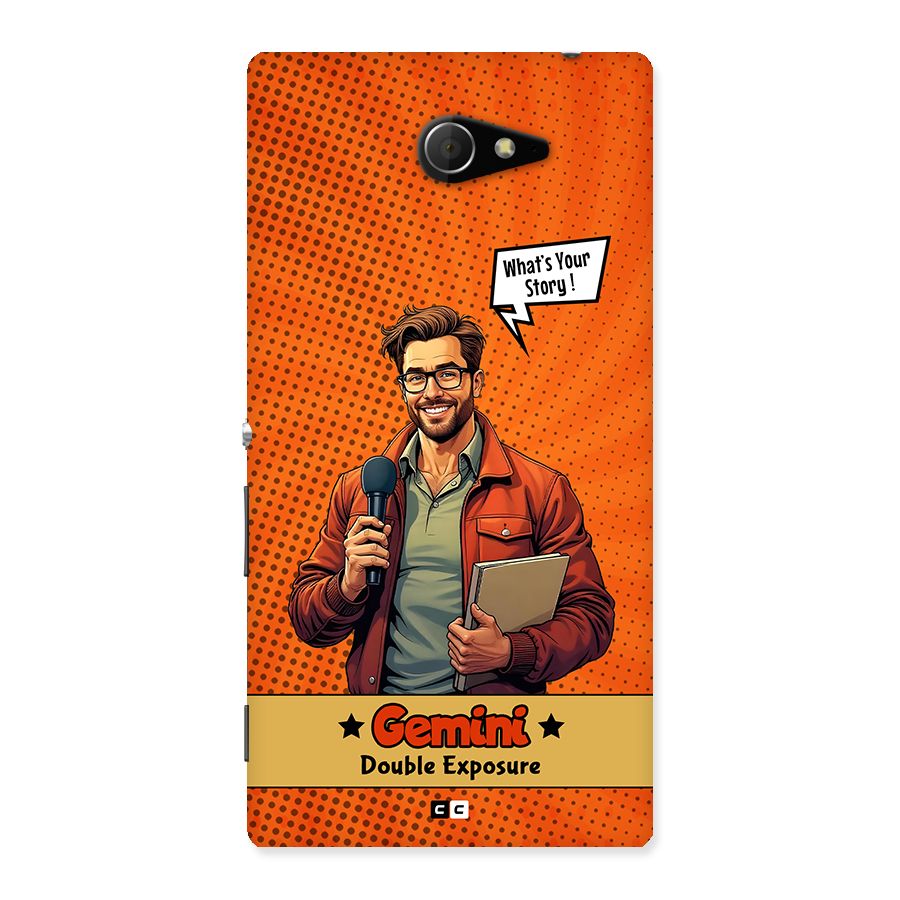 Gemini Explorer Back Case for Xperia M2