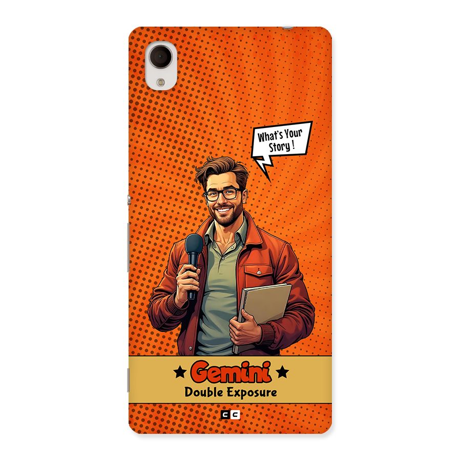 Gemini Explorer Back Case for Xperia M4 Aqua