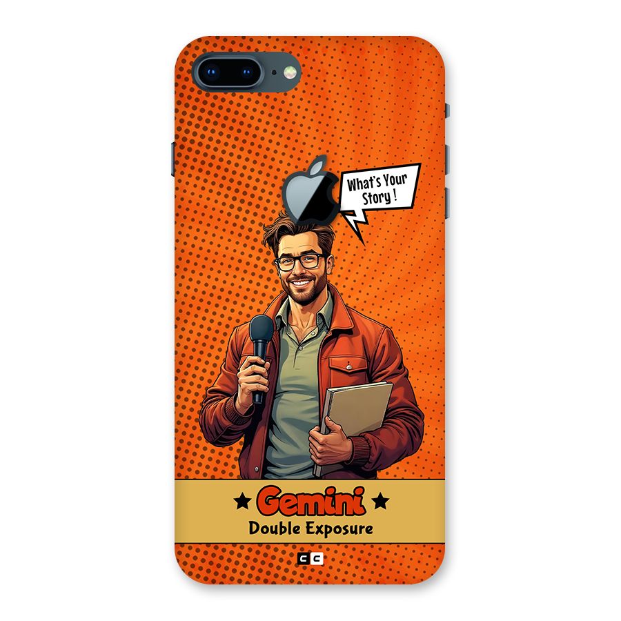 Gemini Explorer Back Case for iPhone 7 Plus Apple Cut