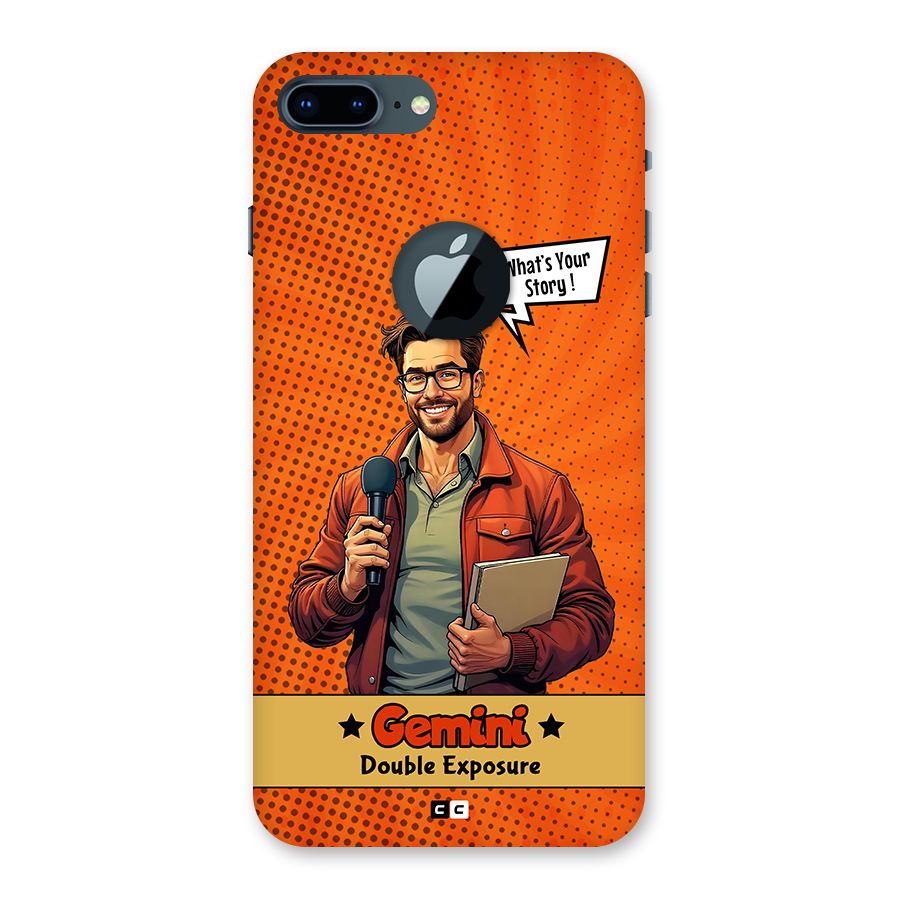 Gemini Explorer Back Case for iPhone 7 Plus Logo Cut