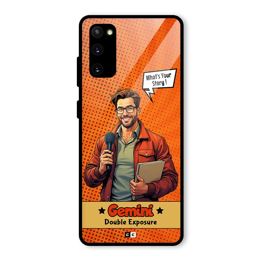 Gemini Explorer Glass Back Case for Galaxy S20 FE 5G