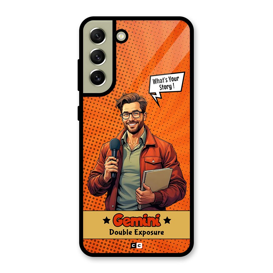 Gemini Explorer Glass Back Case for Galaxy S21 FE 5G