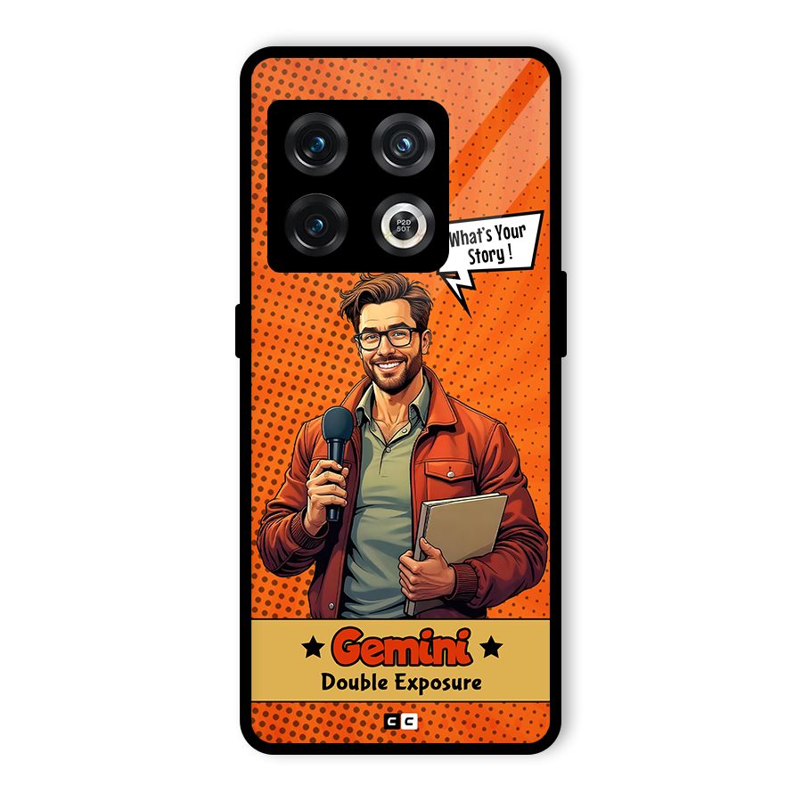 Gemini Explorer Glass Back Case for OnePlus 10 Pro 5G
