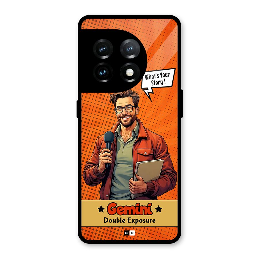 Gemini Explorer Glass Back Case for OnePlus 11