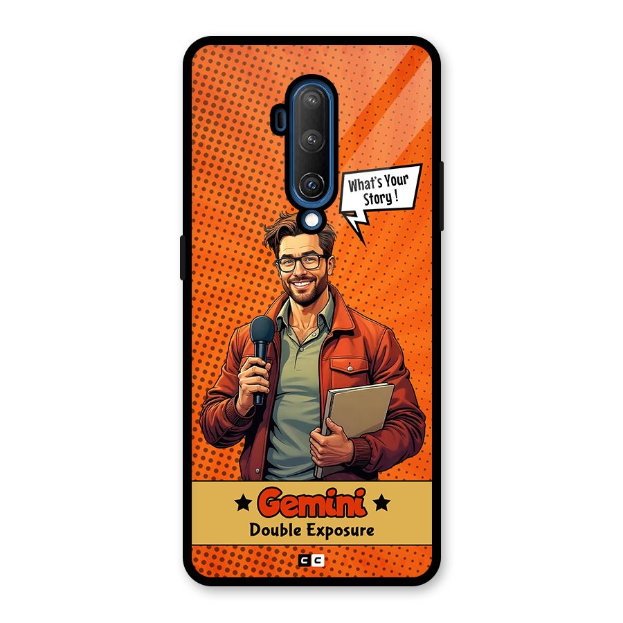 Gemini Explorer Glass Back Case for OnePlus 7T Pro