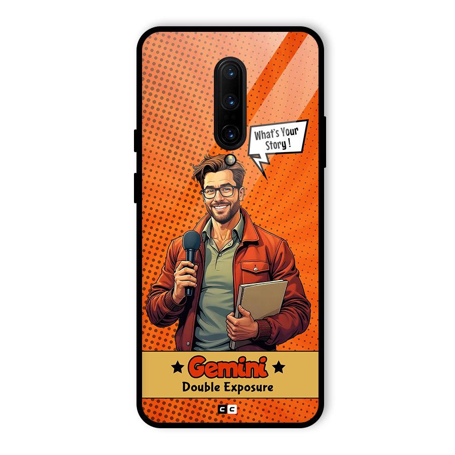 Gemini Explorer Glass Back Case for OnePlus 7 Pro