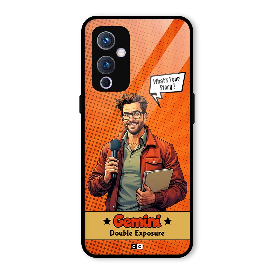 Gemini Explorer Glass Back Case for OnePlus 9