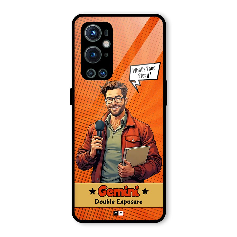 Gemini Explorer Glass Back Case for OnePlus 9 Pro