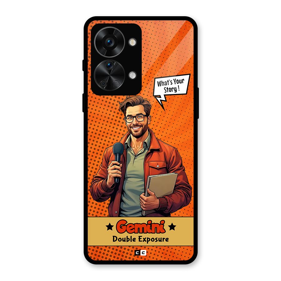 Gemini Explorer Glass Back Case for OnePlus Nord 2T