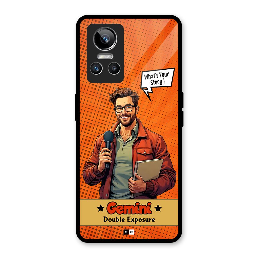 Gemini Explorer Glass Back Case for Realme GT Neo 3