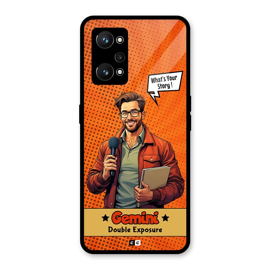Gemini Explorer Glass Back Case for Realme GT Neo 3T