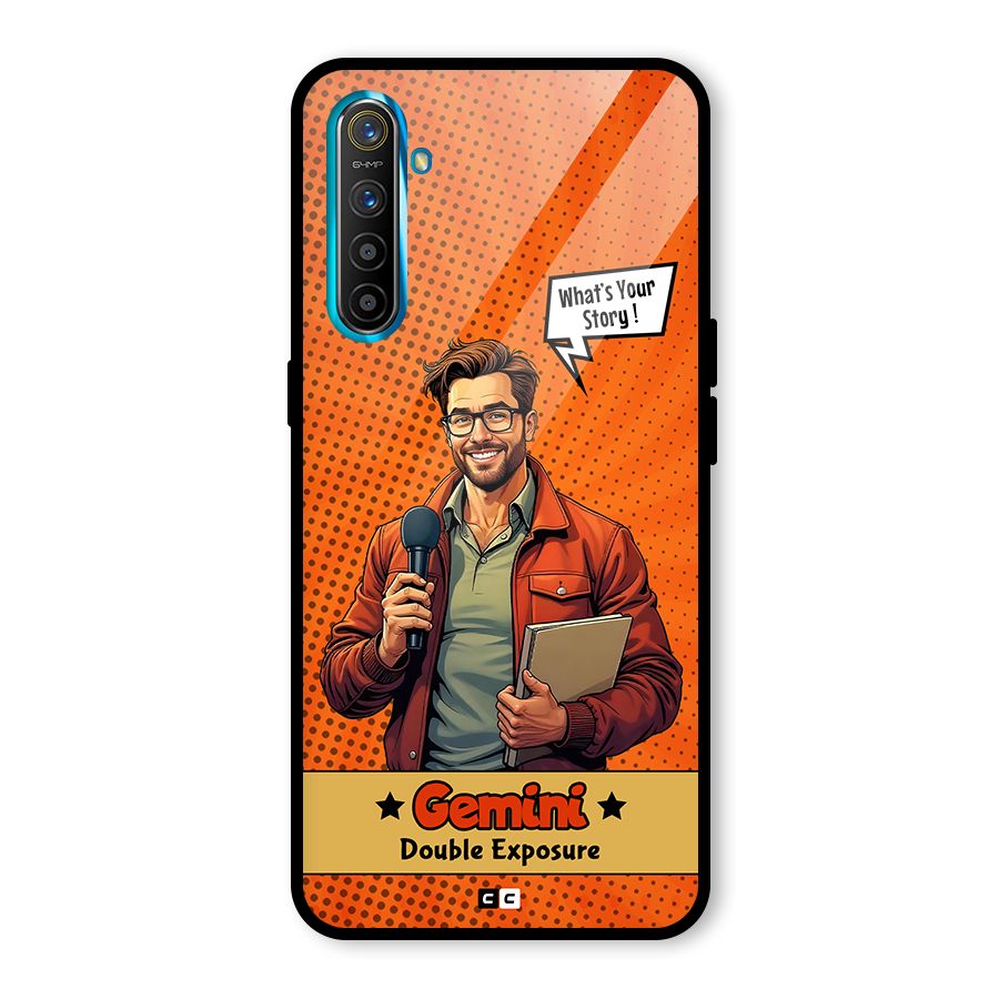 Gemini Explorer Glass Back Case for Realme X2