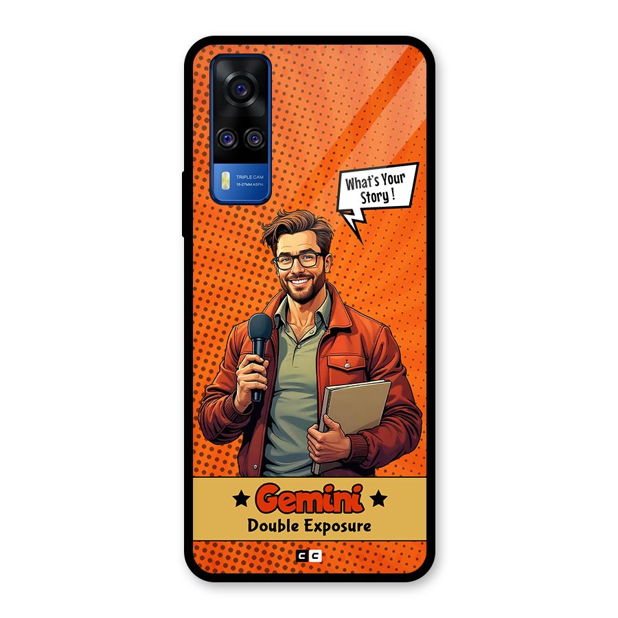 Gemini Explorer Glass Back Case for Vivo Y51