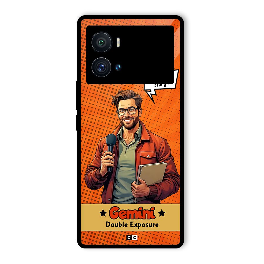 Gemini Explorer Glass Back Case for Vivo iQOO 9 Pro