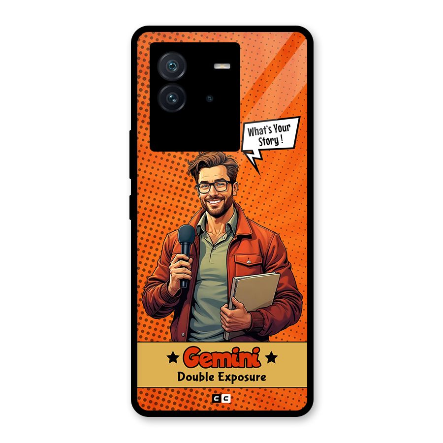 Gemini Explorer Glass Back Case for Vivo iQOO Neo 6 5G