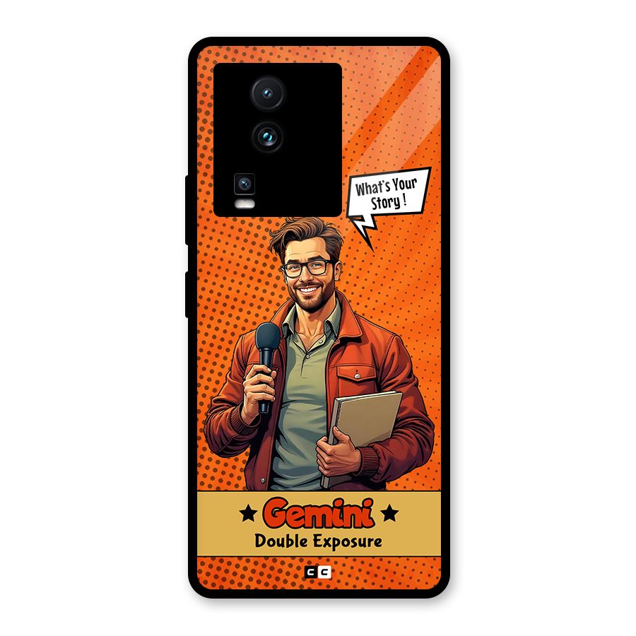 Gemini Explorer Glass Back Case for Vivo iQOO Neo 7 Pro