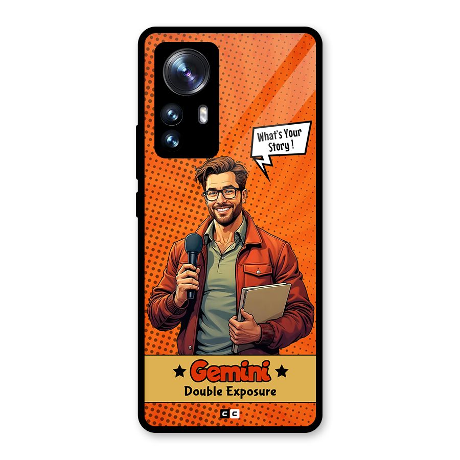 Gemini Explorer Glass Back Case for Xiaomi 12 Pro