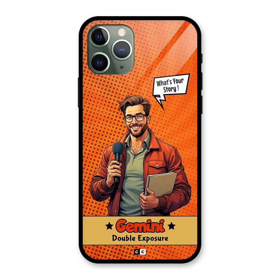 Gemini Explorer Glass Back Case for iPhone 11 Pro