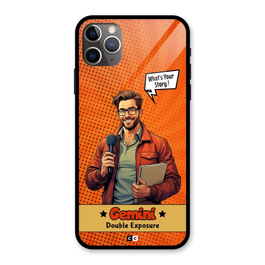 Gemini Explorer Glass Back Case for iPhone 11 Pro Max
