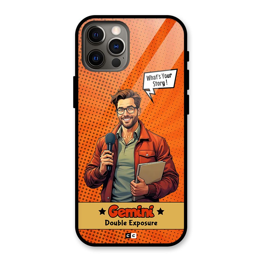Gemini Explorer Glass Back Case for iPhone 12 Pro