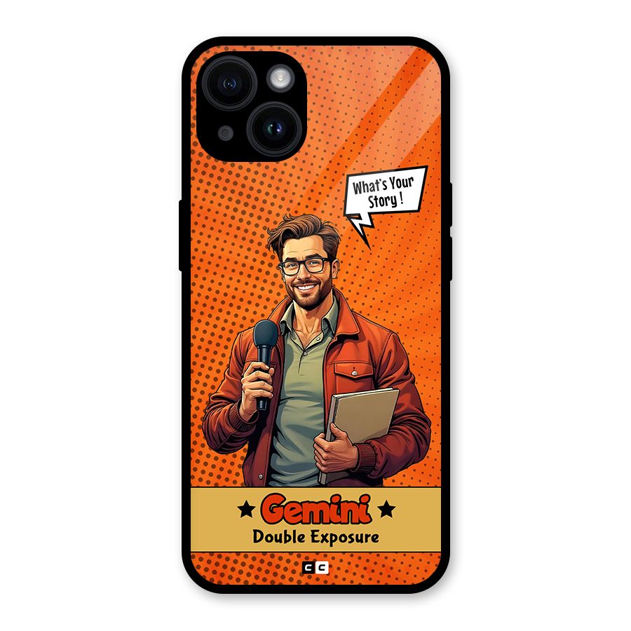 Gemini Explorer Glass Back Case for iPhone 14