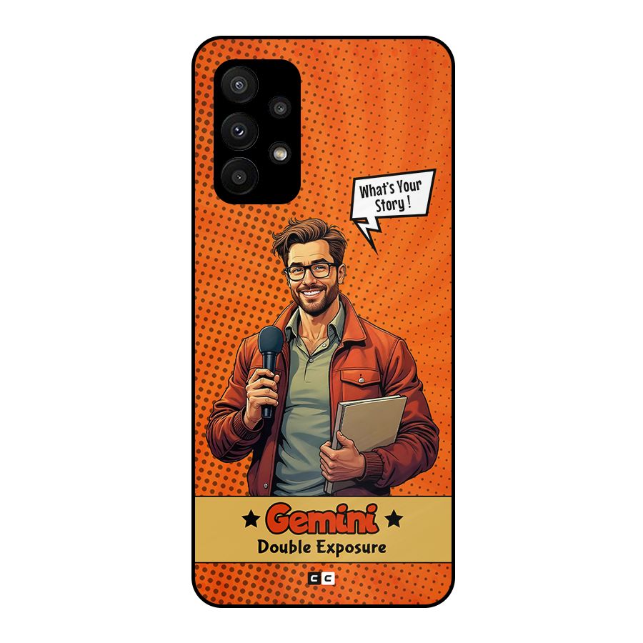 Gemini Explorer Metal Back Case for Galaxy A23