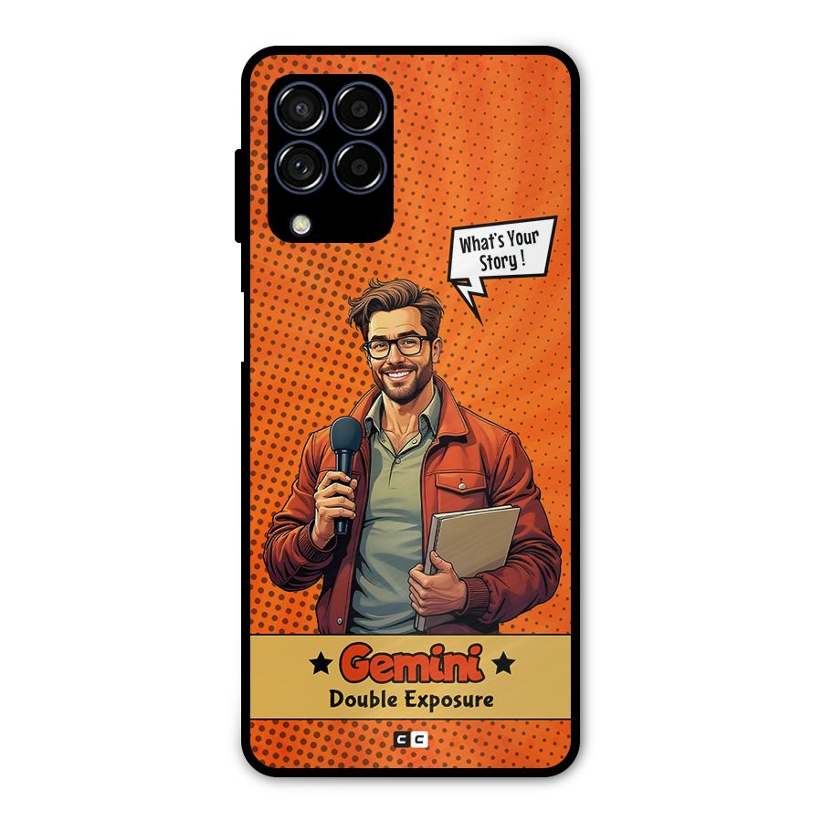 Gemini Explorer Metal Back Case for Galaxy M53 5G