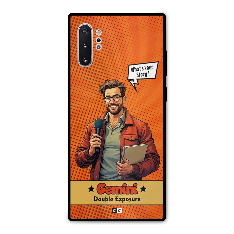 Gemini Explorer Metal Back Case for Galaxy Note 10 Plus