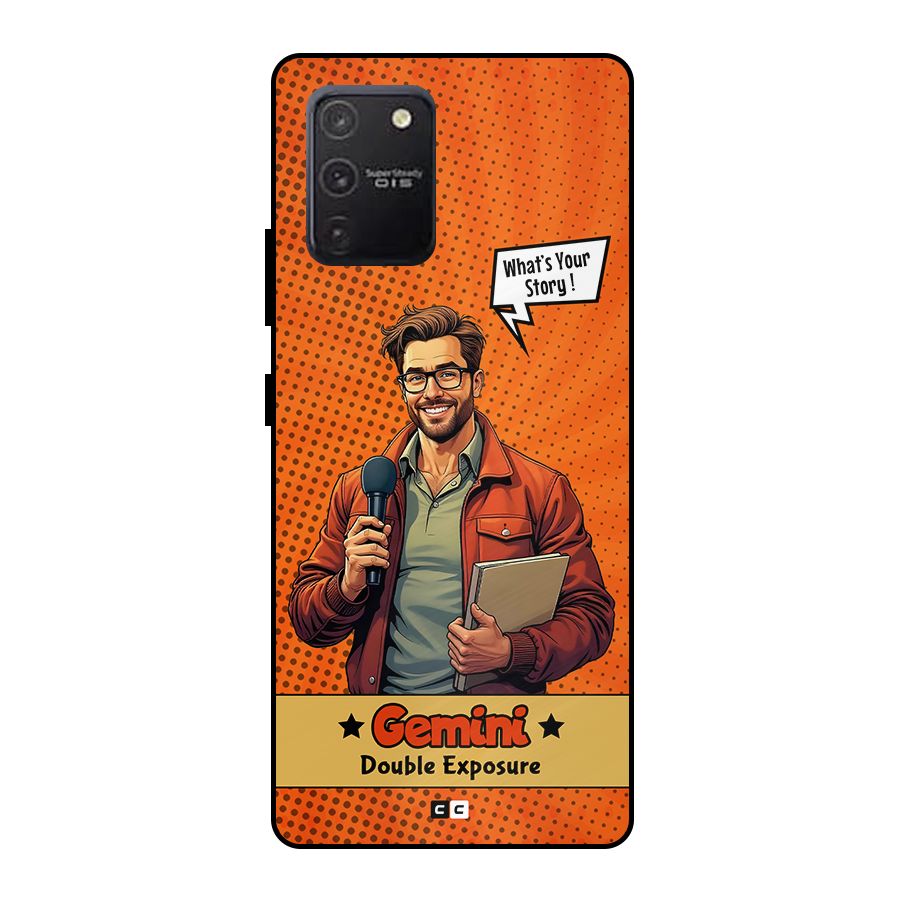 Gemini Explorer Metal Back Case for Galaxy S10 Lite
