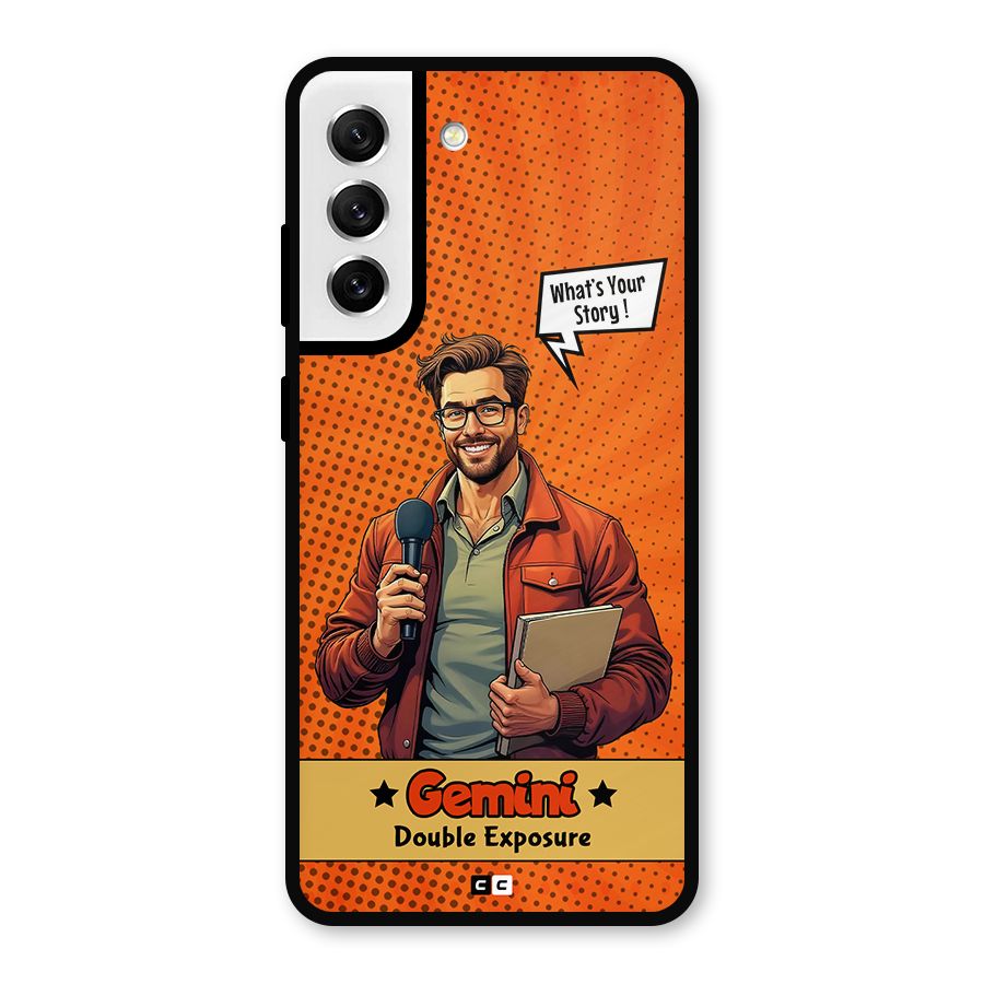 Gemini Explorer Metal Back Case for Galaxy S21 FE 5G