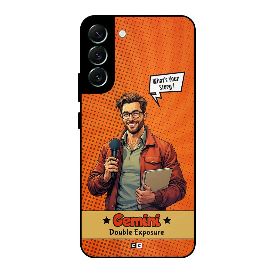 Gemini Explorer Metal Back Case for Galaxy S22 Plus 5G