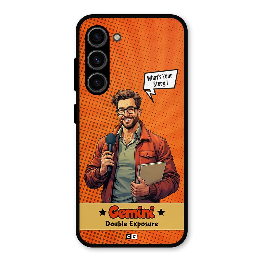 Gemini Explorer Metal Back Case for Galaxy S23