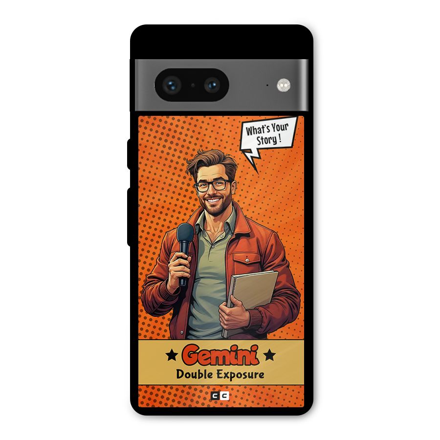 Gemini Explorer Metal Back Case for Google Pixel 7